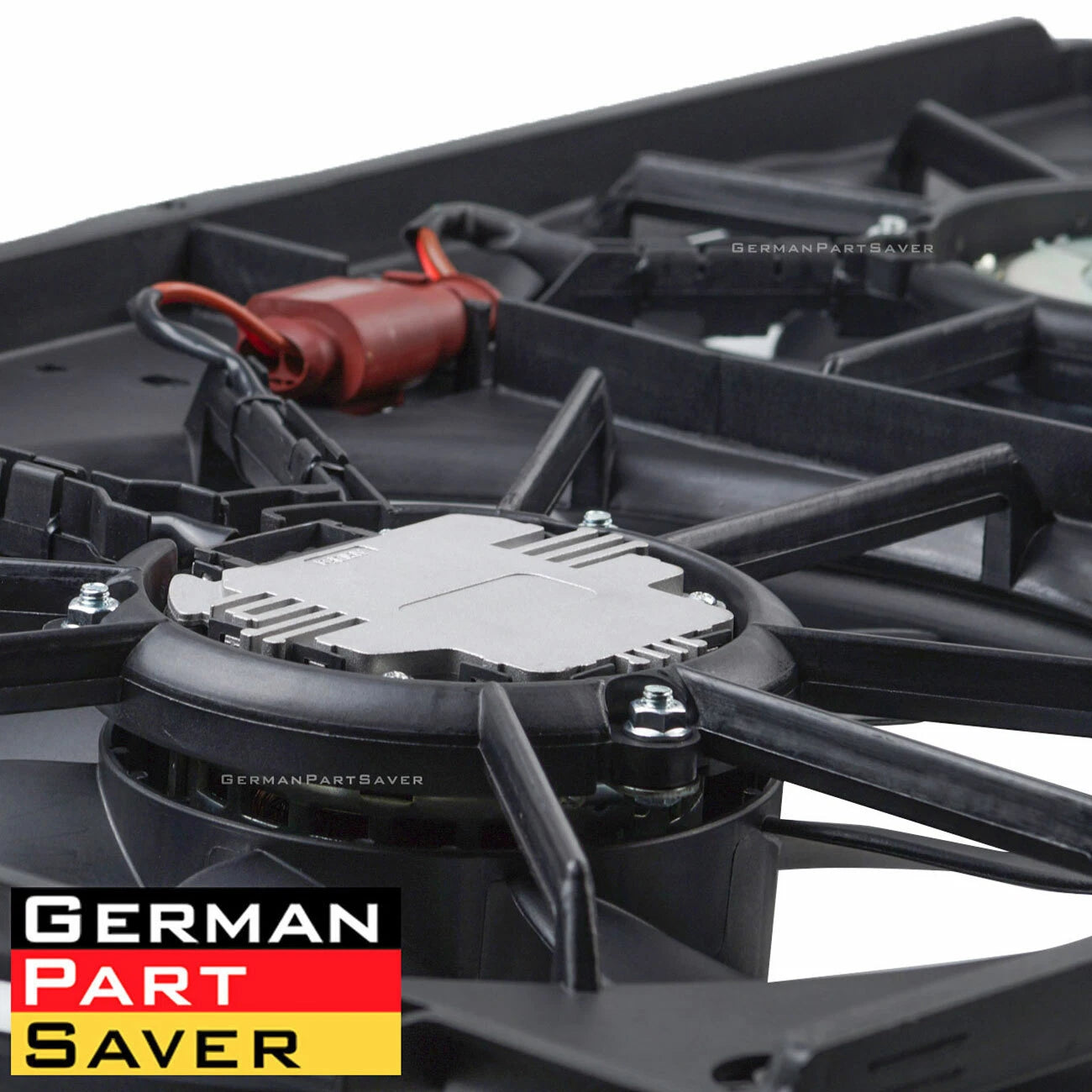 Radiator Cooling Fan Assembly for VW Golf Jetta CC Eos Passat Tiguan (2006–2018)