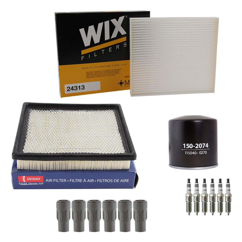 Tune Up Kit with 6 NGK Spark Plugs & Boots for Avenger Sebring (2008–2009)
