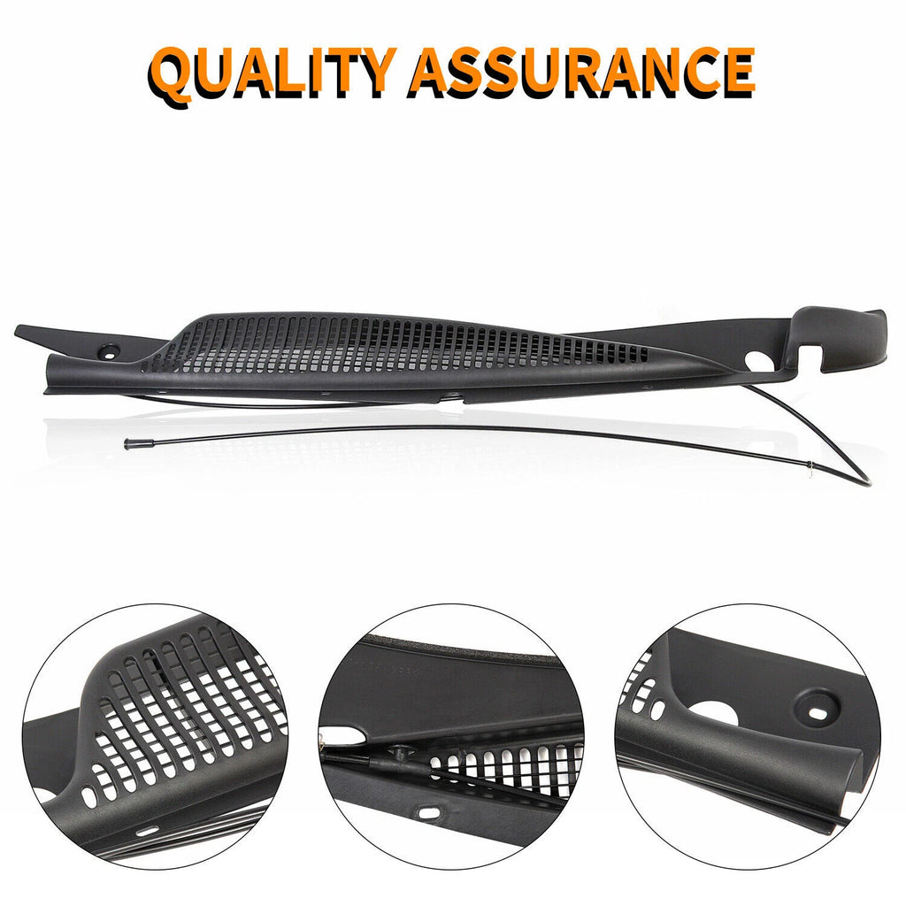 Left Side Windshield Wiper Cowl Vent Cover for Chevy GMC Express (1996-2020)