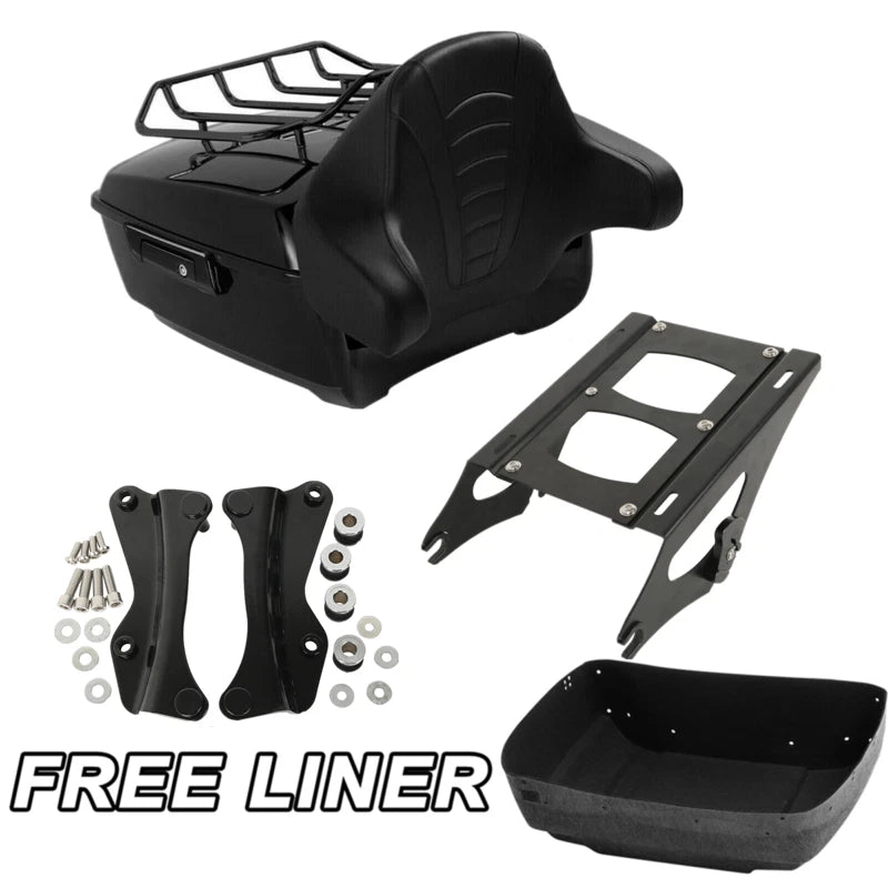 Trunk Pad Mount Rack Docking Kit for Harley Touring Road Glide (2014–2026)