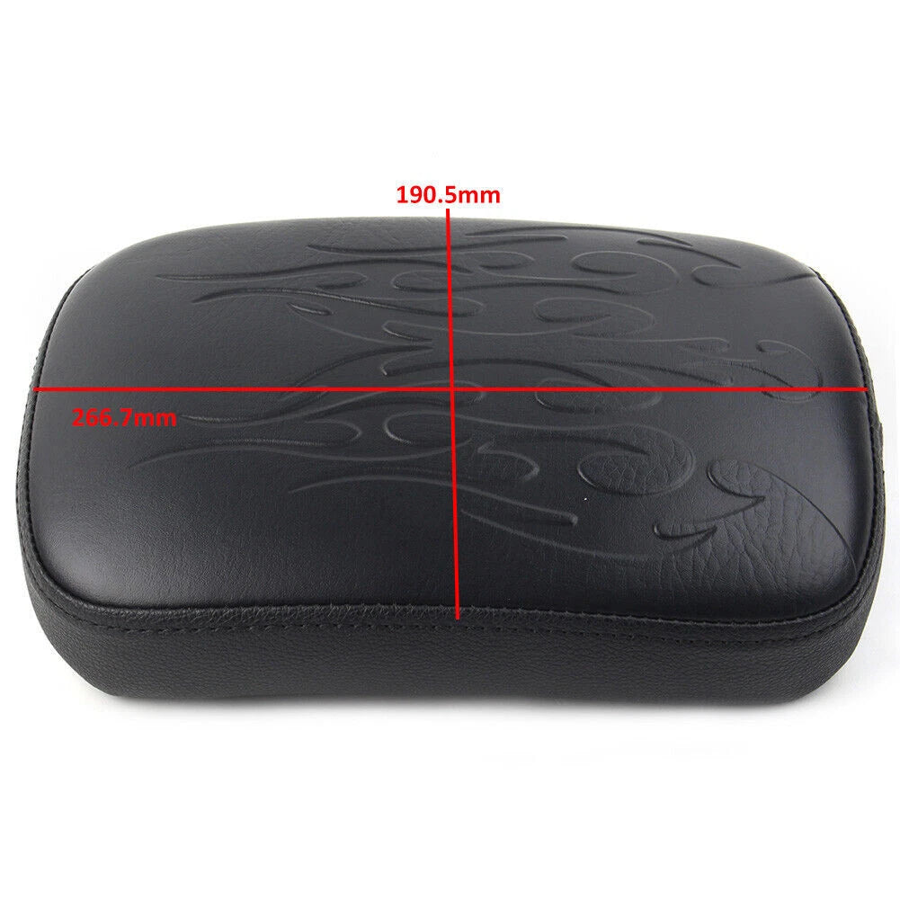 Passenger Pillion Seat Pad 8 Suction for Harley-Davidson Cruiser