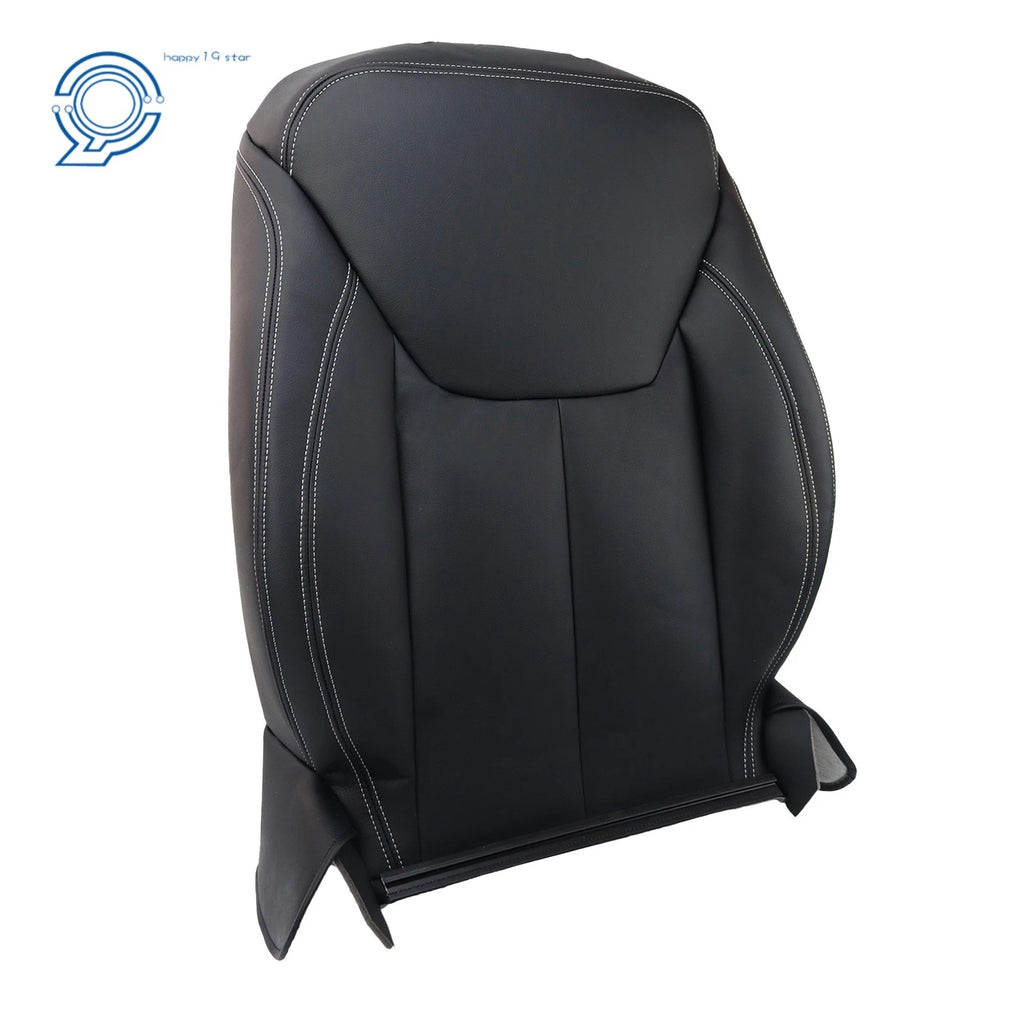 Front Left Leather Seat Cover for Jeep Wrangler (2013-2017) Black