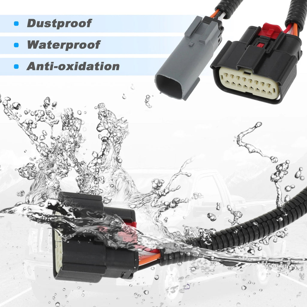 Halogen to LED Taillight Adapter Harness Kit for Ford F-150 (2018–2020)