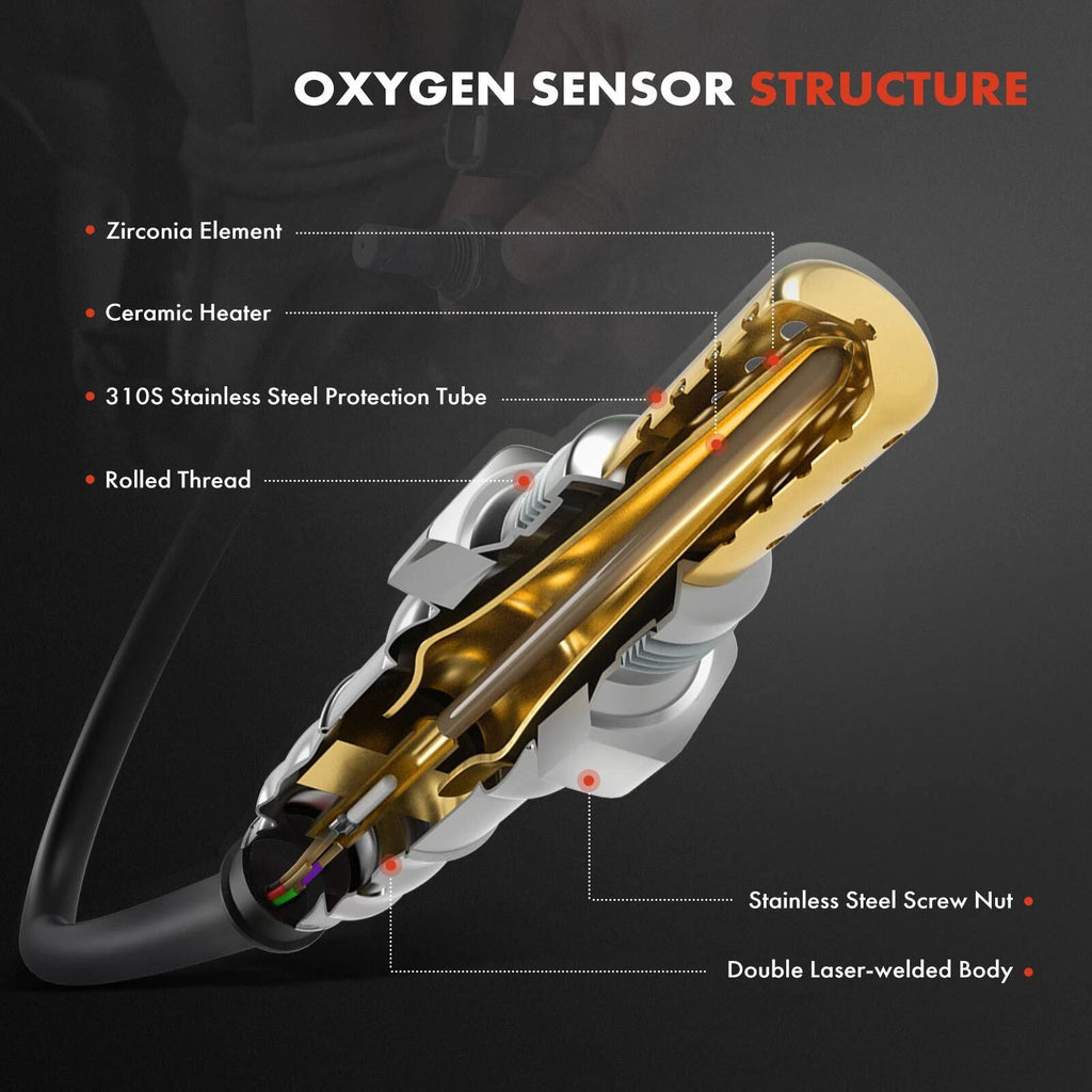 2X O2 Oxygen Sensors for GMC Acadia Cadillac XT5 (2017-2020)