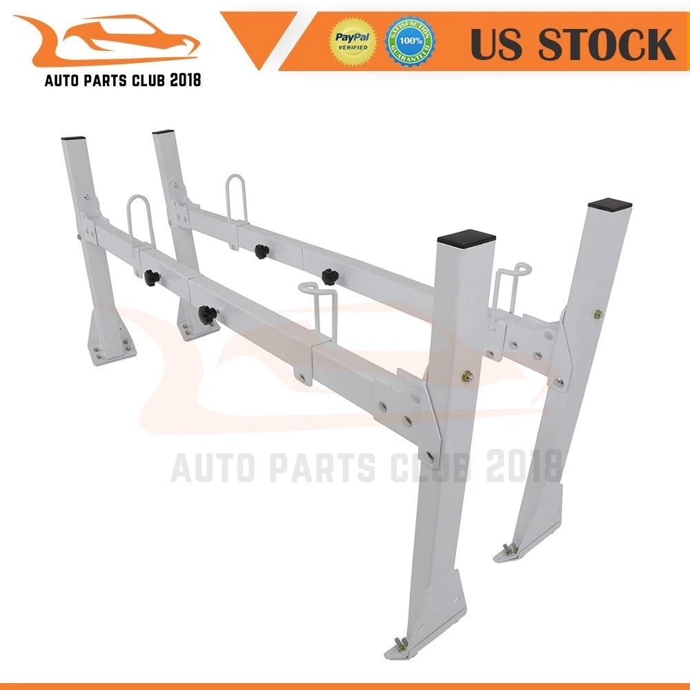 Set of 2 Steel Ladder Roof Racks for Chevy Express GMC Van