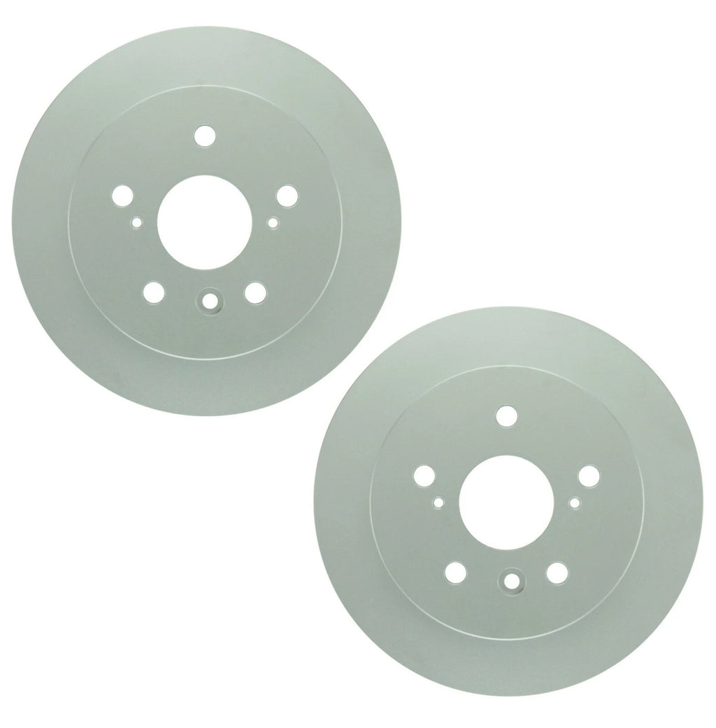 Set of 2 Bosch QuietCast Rear Disc Brake Rotors for ES350, Avalon, Camry (2007–2019)