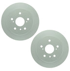 Set of 2 Bosch QuietCast Rear Disc Brake Rotors for ES350, Avalon, Camry (2007–2019)
