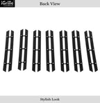 Billet Grille Insert for Jeep Wrangler JK (2007-2018) - Wide Black Rivet