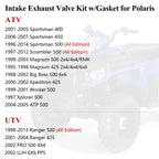 Exhaust Intake Valve Cylinder Head Gasket Kit for Polaris Sportsman (2000–2007)