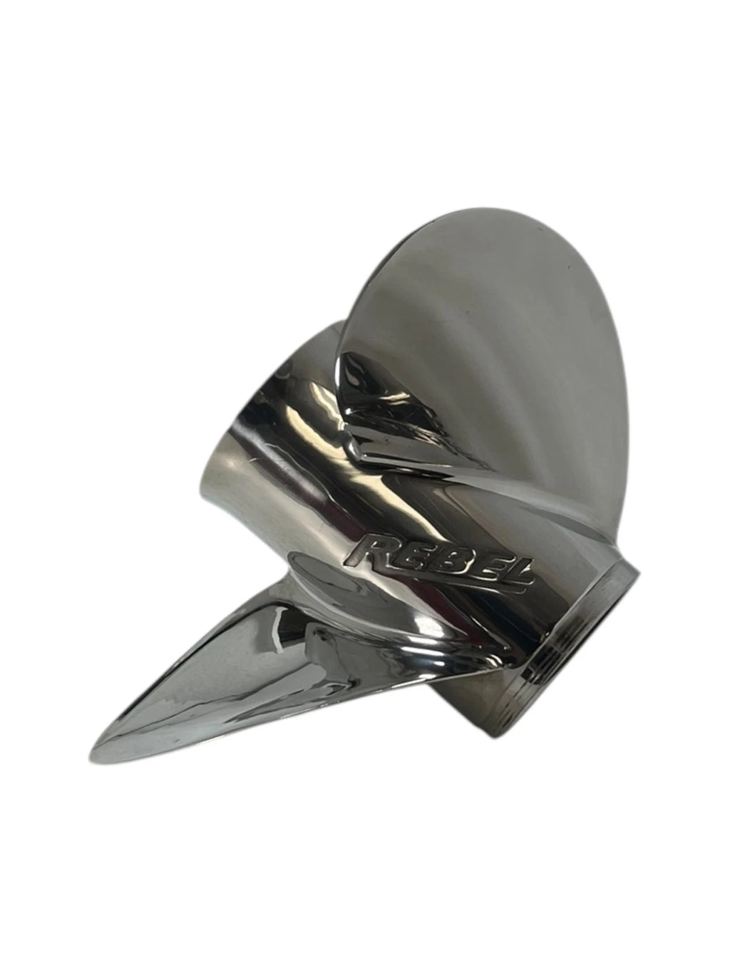 3X 15 1/8 x 20 LH Rebel Stainless Steel Propeller for Evinrude Johnson (N/A)
