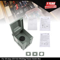 30 Amp Welding Power Outlet Box for NEMA 6-30R (250 Volt)