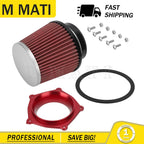 Air Filter Intake Cleaner Adapter Kit for Yamaha YFZ450 YFZ450R YFZ450X (2004–2023)