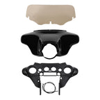 Batwing Inner Outer Fairing & 8" Windshield for Harley Electra Glide (1996–2013)