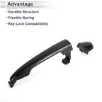 Front Right Door Handle for Kia Rondo (2007–2011) No. 826611D010