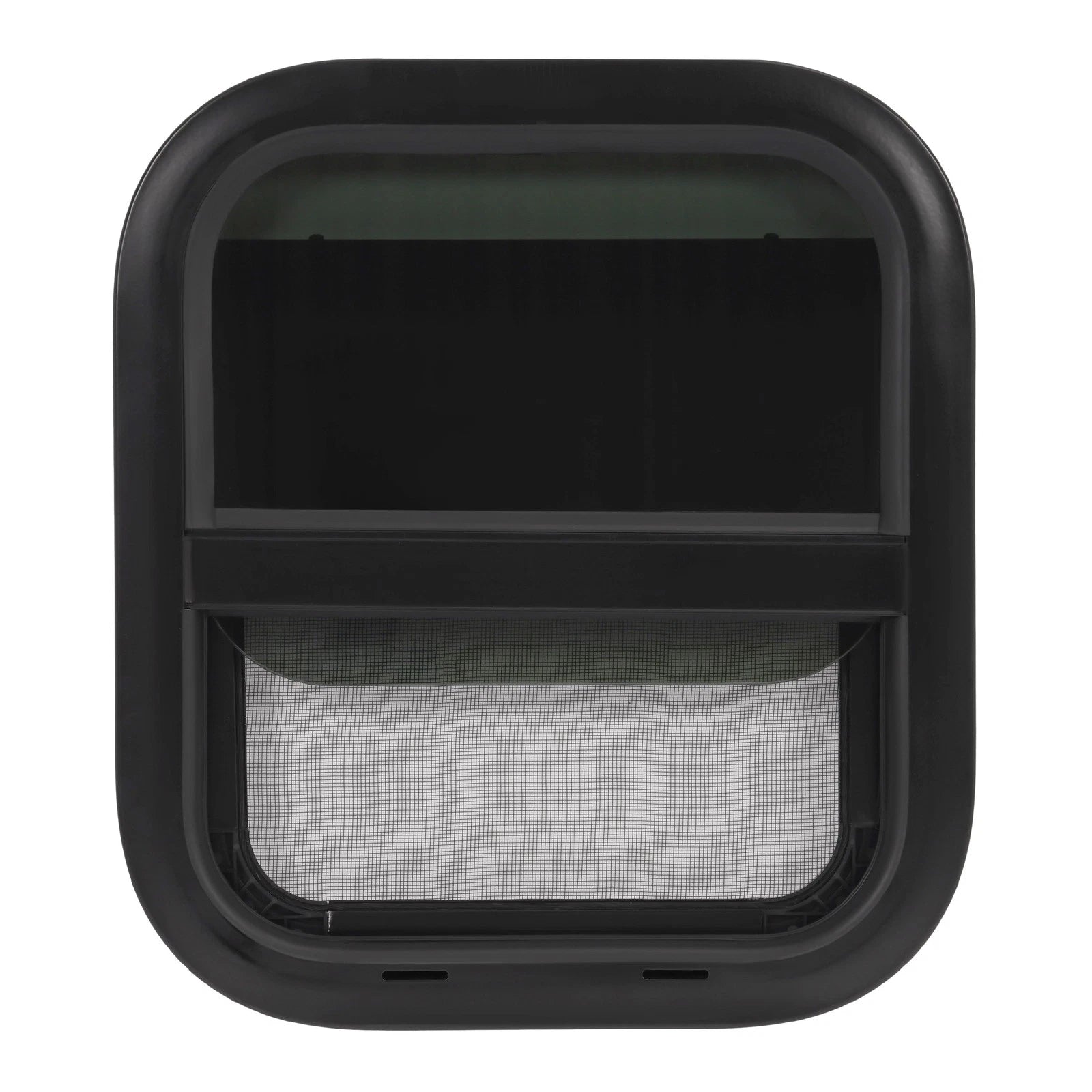 Vertical Slider Window for RV (14"x16", Aluminum, Tempered Glass)