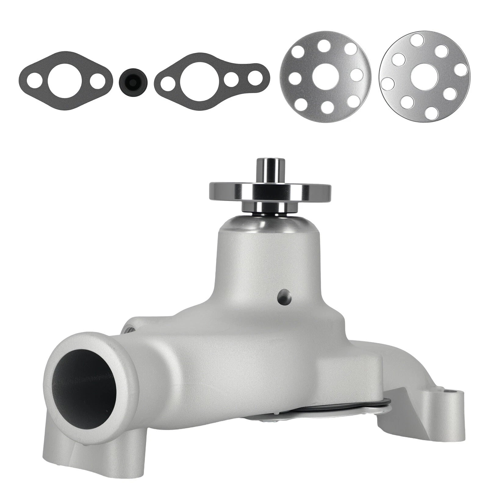 High Flow Aluminum Water Pump for Chevy SB 283-400 V8 (1955–1985) SI-AT63052