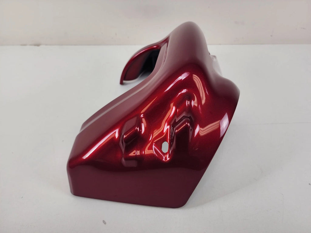Lower Left Leg Fairing Cap for Harley Touring (1983–2013) Ember Red Sunglo
