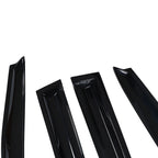 Set of 4 Smoke Window Visors for Toyota Highlander (2001–2007)