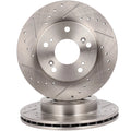 Front Drilled Slotted Brake Rotors for Acura RSX (2002–2006)