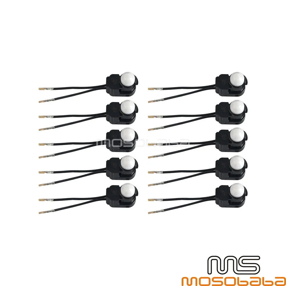 10Pcs Handlebar Brake Light Switch Mounts for Harley Sportster XL (2014-2023)