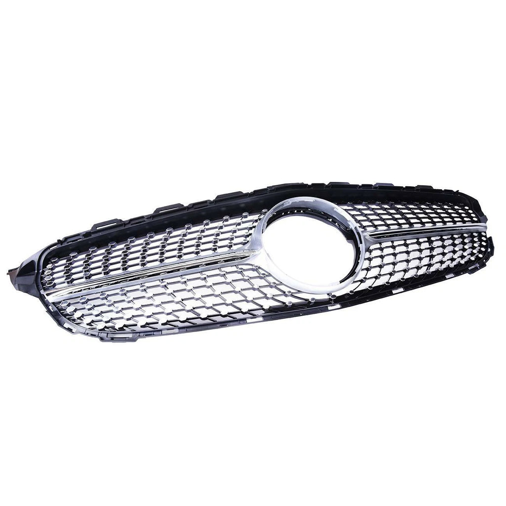 Front Diamond Grille for Mercedes Benz C63 AMG (2015–2021)