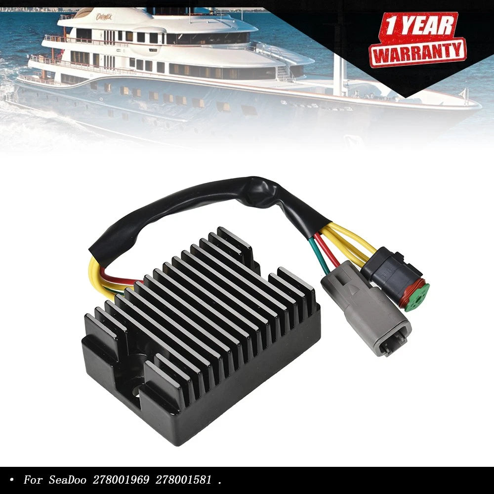 Voltage Regulator Rectifier for SeaDoo 4TEC GTX RXT RXP (2002–2019)