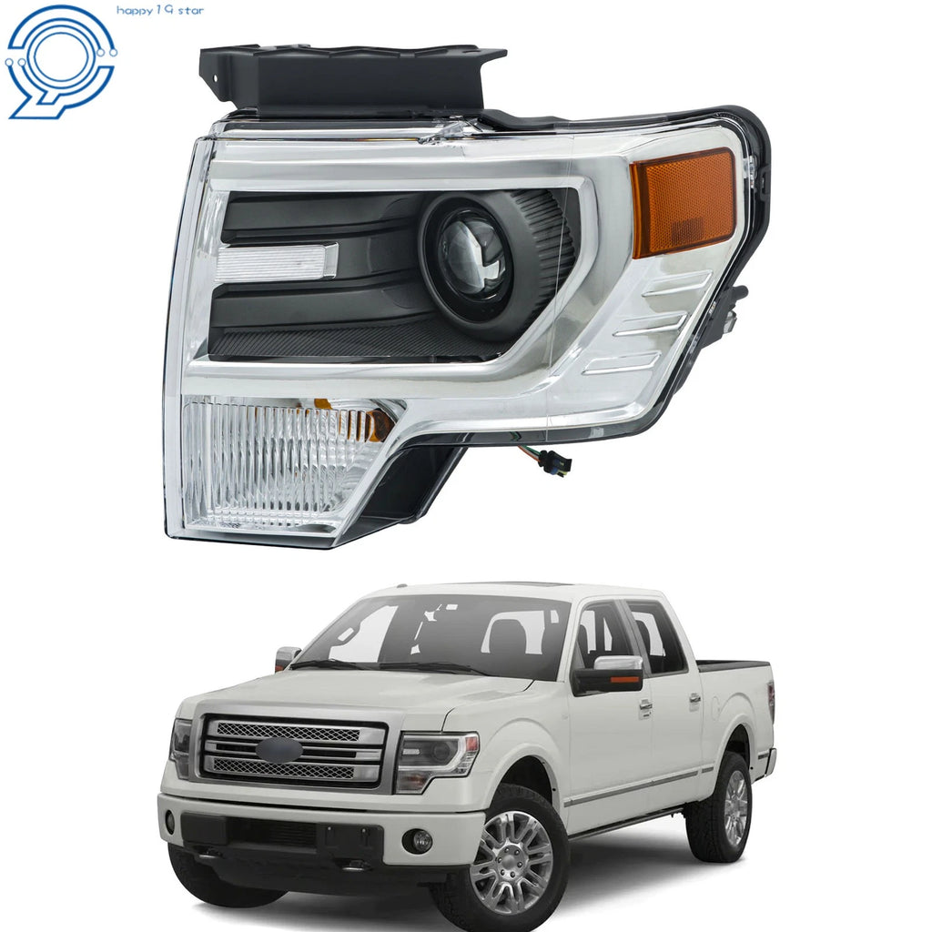 D3S HID Kit Projector Headlight Pair for Ford F150 (2013–2014)