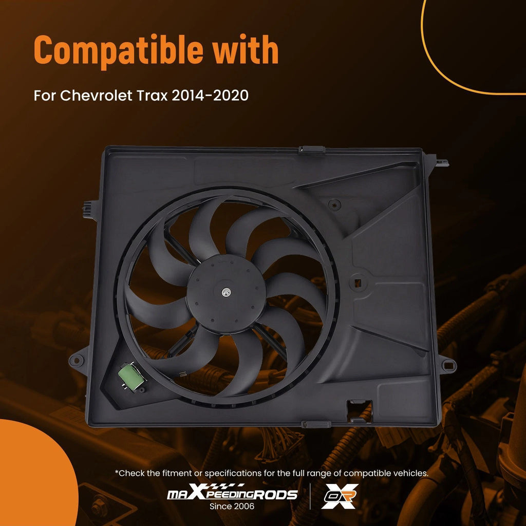 Radiator Cooling Fan Assembly for Chevrolet Trax (2014–2020) 621-576, 95392642