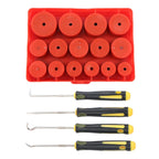 O Ring Assortment Kit for SAE (30 Sizes, 382 PCS) Fluorocarbon Brown