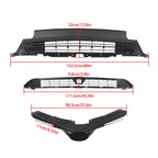 Fog Light Cover Cap for RAV4 (2016–2018) - Upper Center Lower Plastic