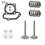 Cylinder Head Intake Exhaust Valve Kit for Yamaha YFM125 (2004–2013)