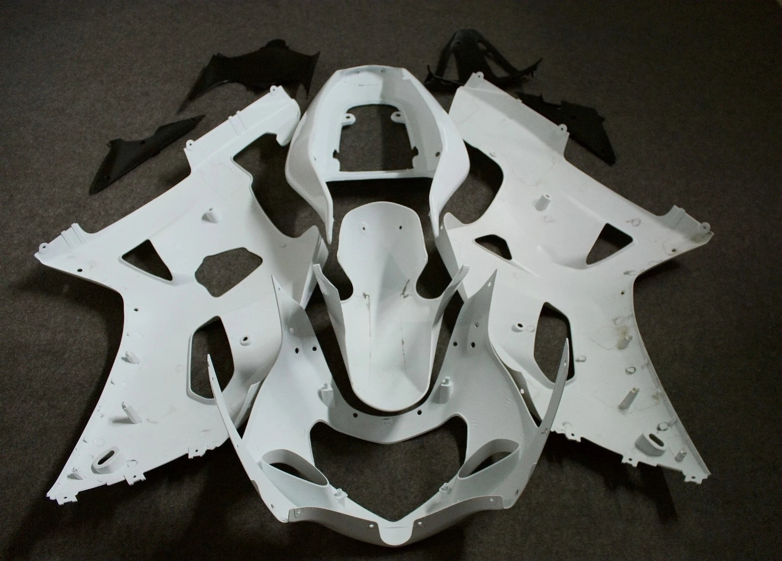 Fairing Kit for Suzuki GSXR600/750 (2001–2003) - Unpainted ABS Injection