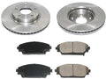 Front Brake Pad and Rotor Kit for Mazda 3 (2014–2016) RB171RM