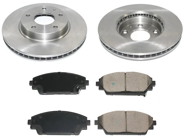 Front Brake Pad and Rotor Kit for Mazda 3 (2014–2016) RB171RM