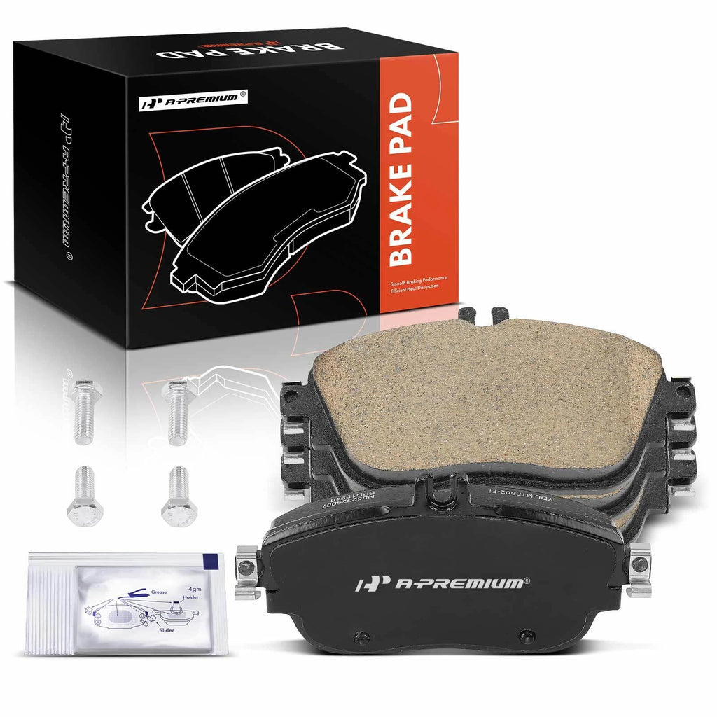 Set of 4 Front Ceramic Brake Pads for Mercedes-Benz CLA250 GLA250