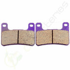 Front Brake Pads for Kawasaki ZX1000E Ninja ZX10R (2008–2009) Carbon Fiber