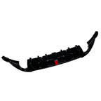 Glossy Black Rear Bumper Protector Lip for VW Golf 7 GTD (2014-2017)