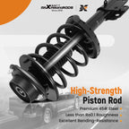 Set of 4 Complete Struts with Coil Spring for Subaru Legacy (2010-2012)