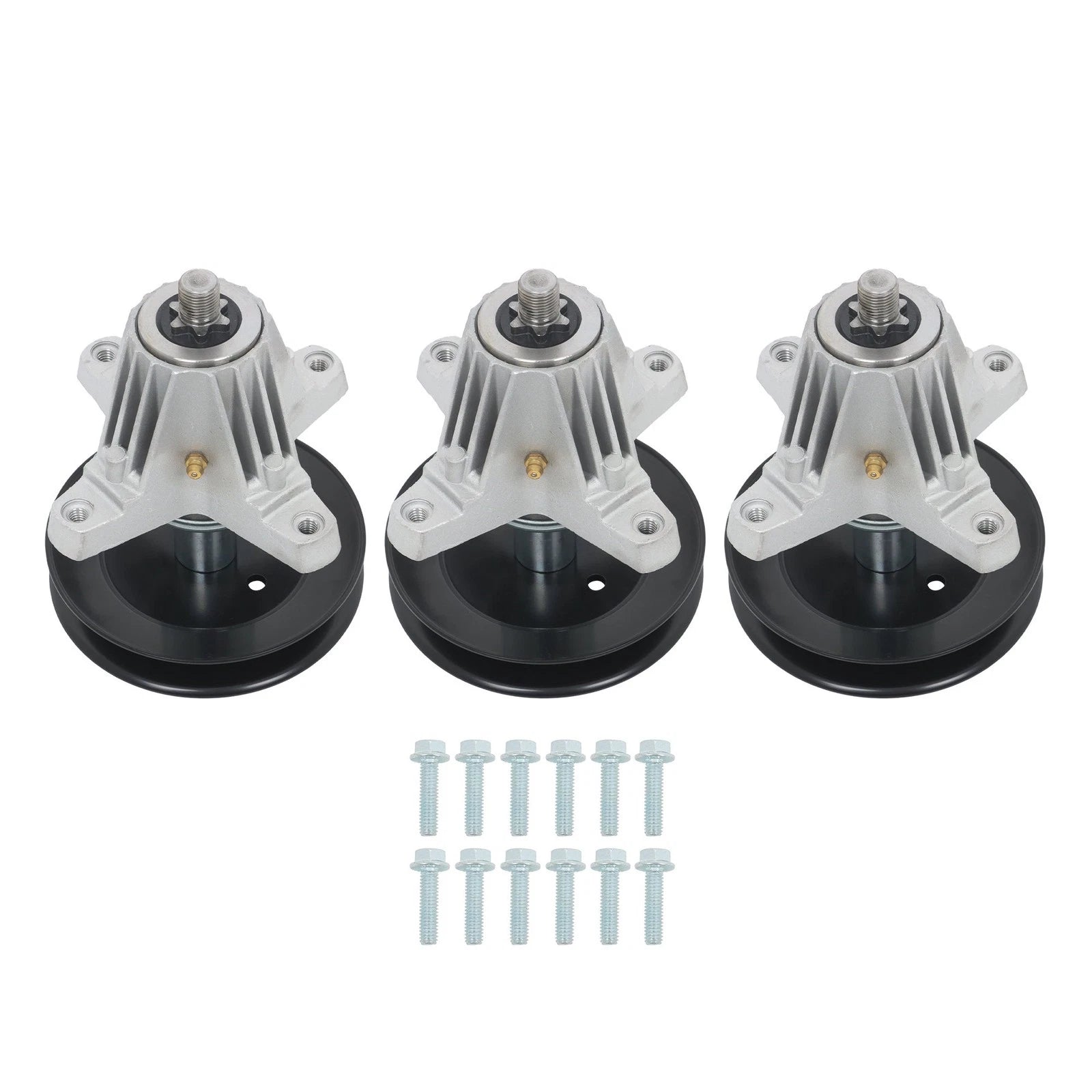 Set of 3 Spindle Assembly for MTD Cub Cadet Troy Bilt