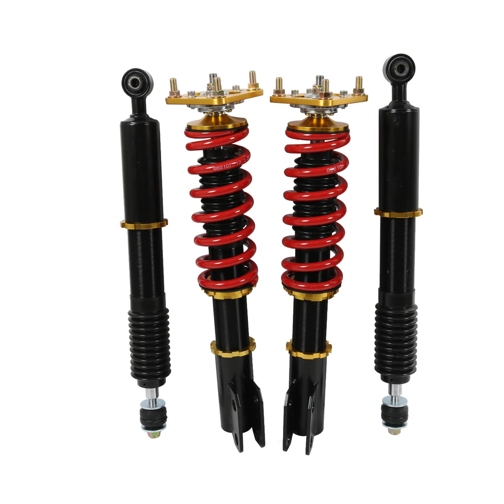 Set of 4 Coilover Struts for Ford Mustang (1994-2004) Adjustable Height