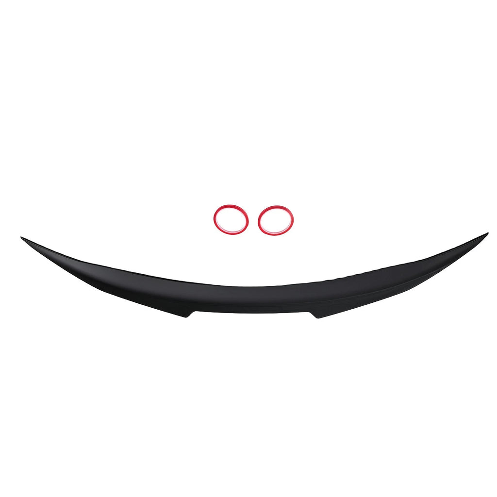 Rear Trunk Spoiler for Infiniti Q60 (2017–2022) Black