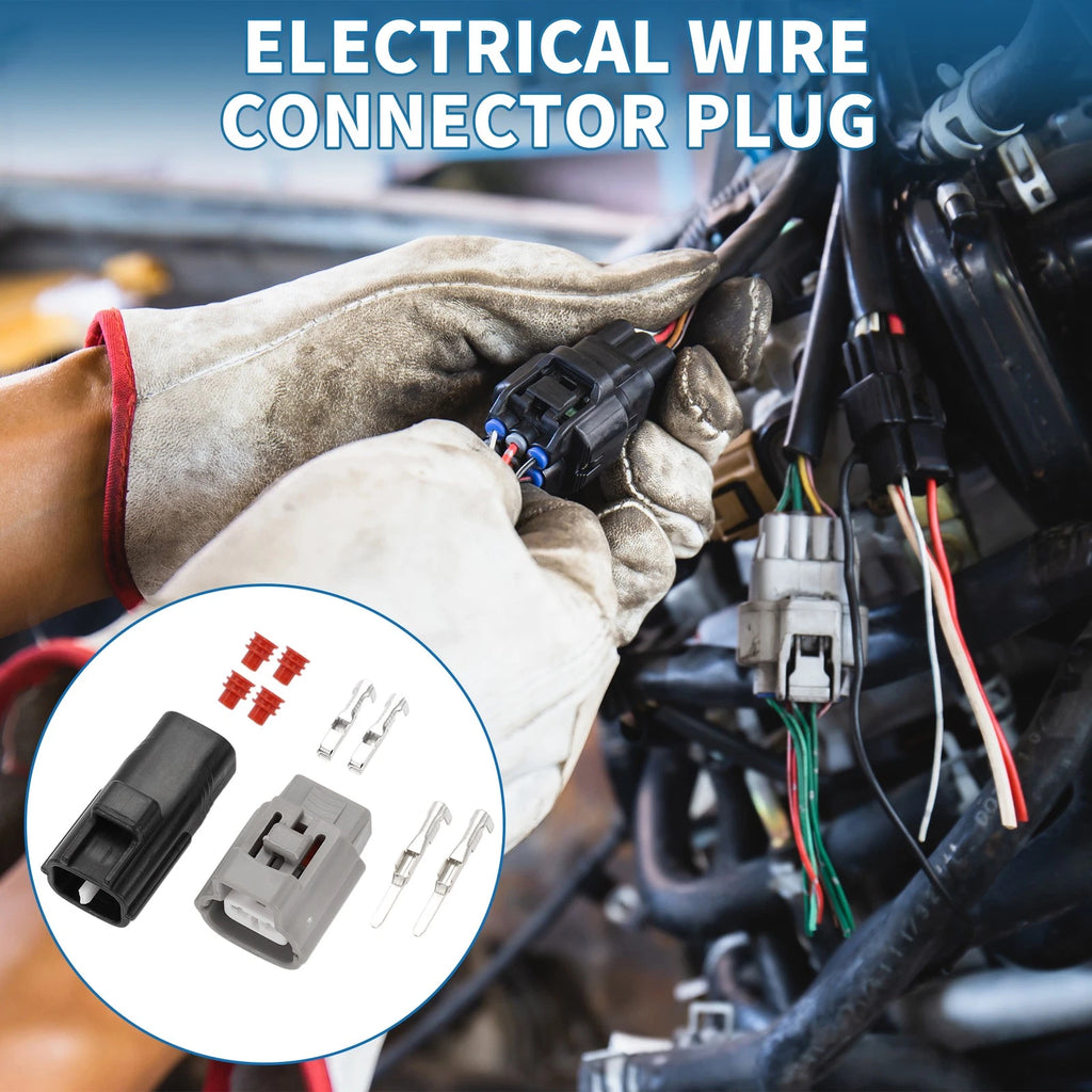 2 Pin Electrical Wire Connector Plug for Toyota Lexus Scion 