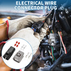 2 Pin Electrical Wire Connector Plug for Toyota Lexus Scion 