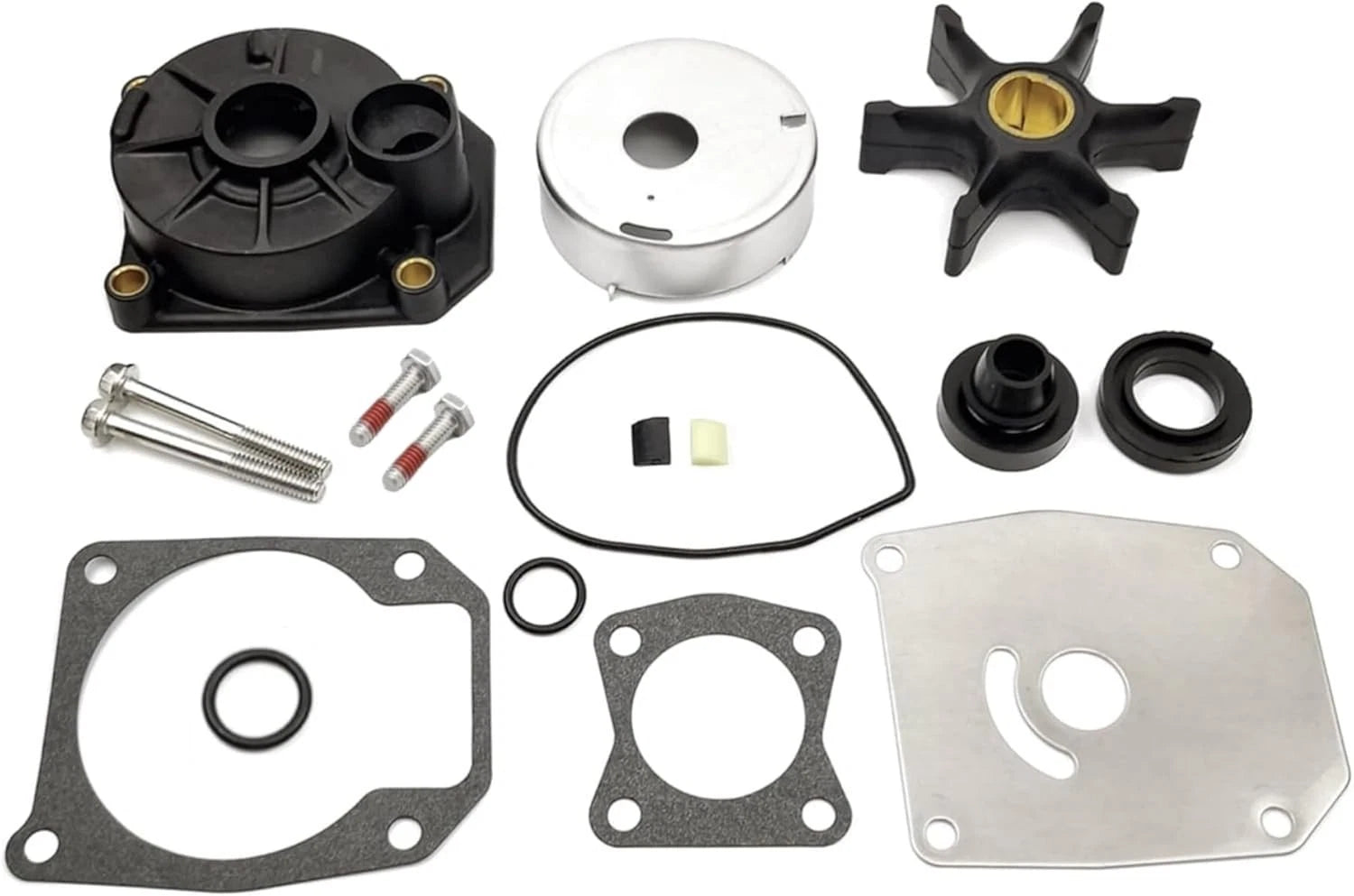 Water Pump Impeller Kit for Johnson Evinrude Outboard (40-60 HP) (5000308, 0438593)