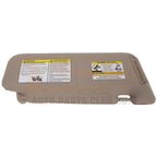 Beige Left Sun Visor with Lamp for Nissan Murano (2006-2008)