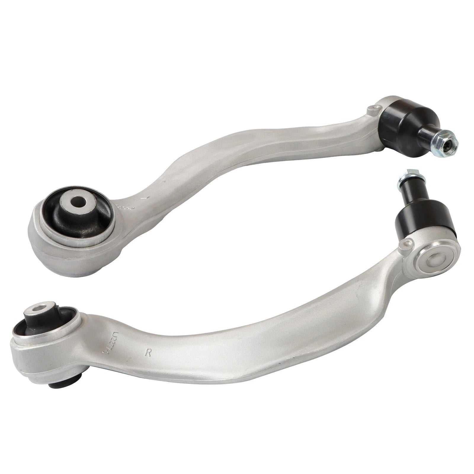 Set of 4 Front Suspension Lower Control Arms for BMW 650i (2012–2018)