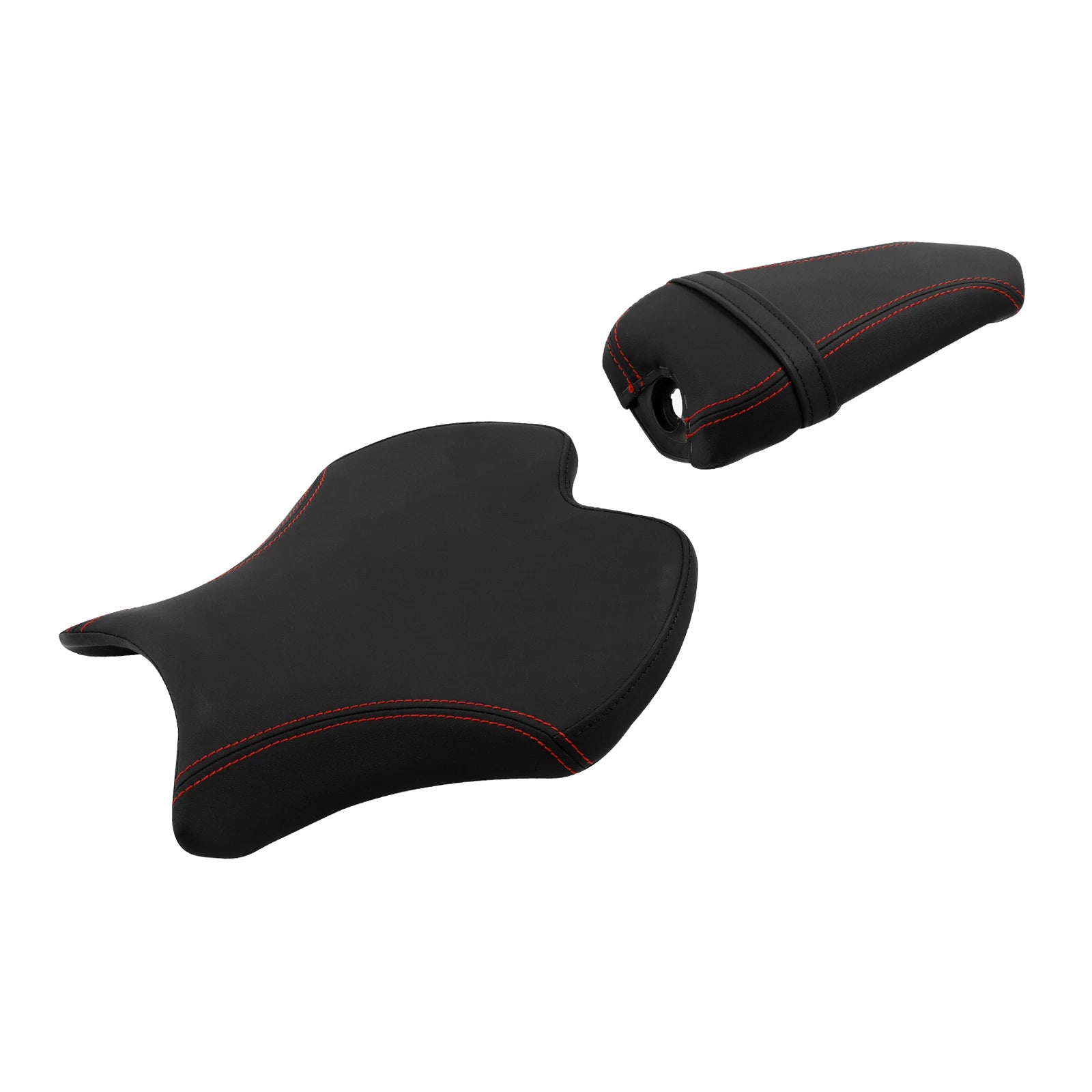 Driver & Passenger Seats for Yamaha YZF R6 (2017–2022) - Black Red