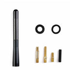 4.7" Carbon Fiber Short Antenna for Universal Cars (AM/FM)