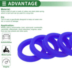 Oil Seal Ring for Rotary Shaft 28x38x7mm (Set of 5)