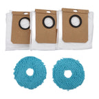 Mop Pads and Replacement Dust Bags for Conga Cleaner